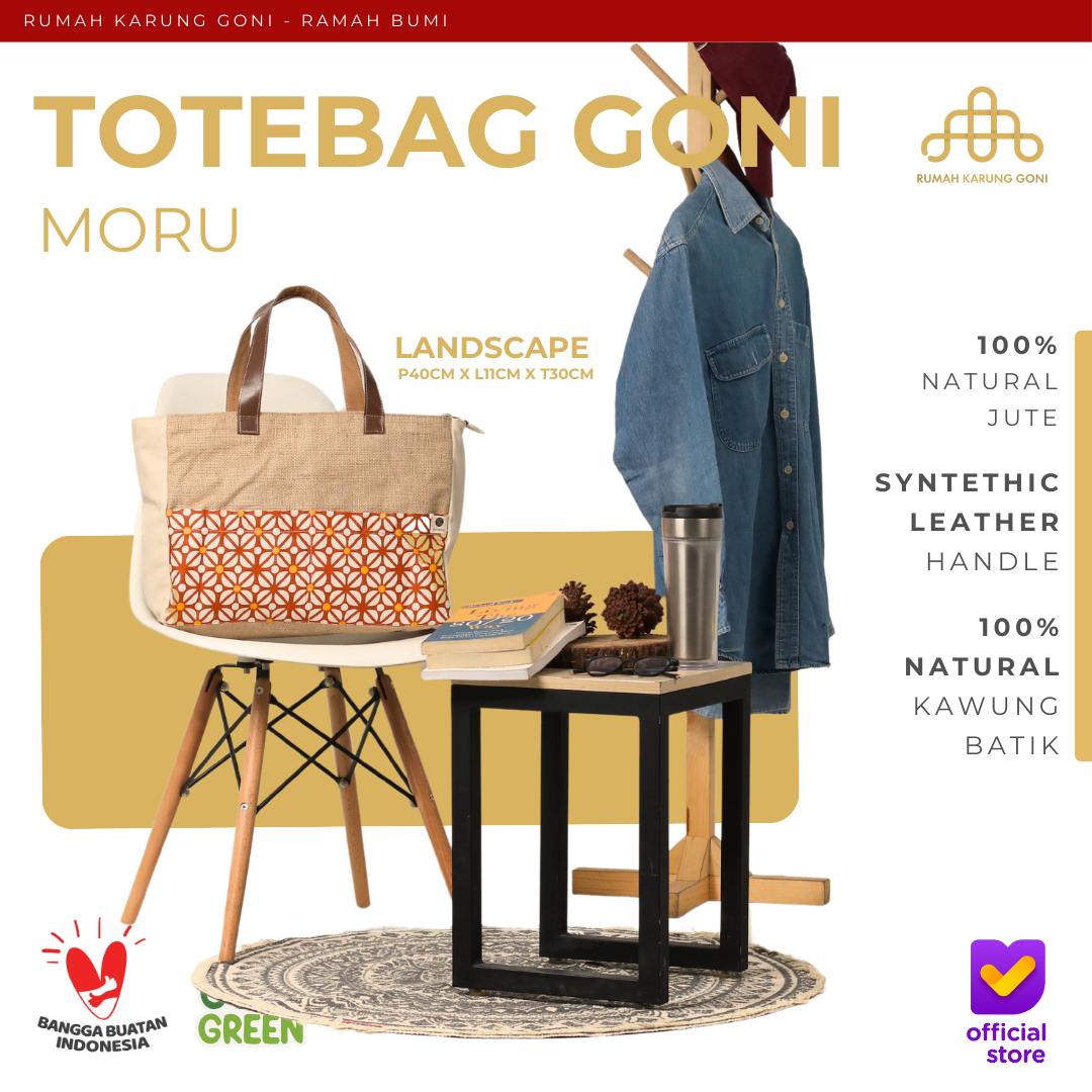 Totebag Moru - Tas Goni Batik Kombinasi