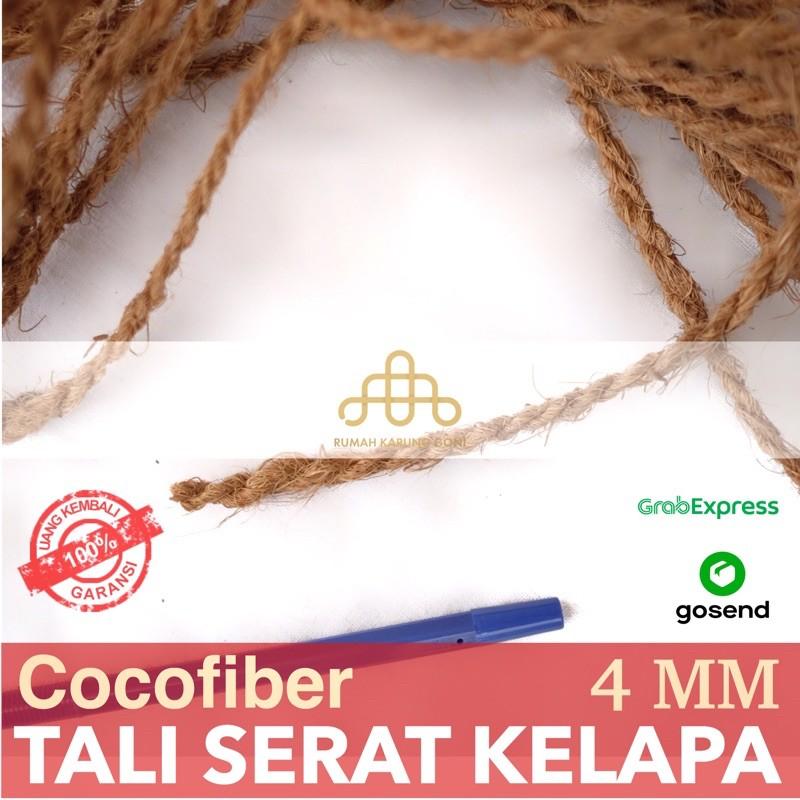 Tali Sabut Kelapa 4mm Meteran Tali Serabut Kelapa Tali Cocofiber Berkualitas
