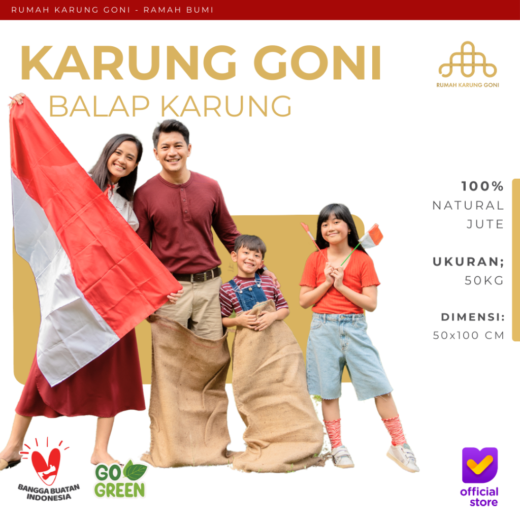 Karung Goni Untuk Lomba 17 Agustus - Karung Goni Bekas Bandung - Agen