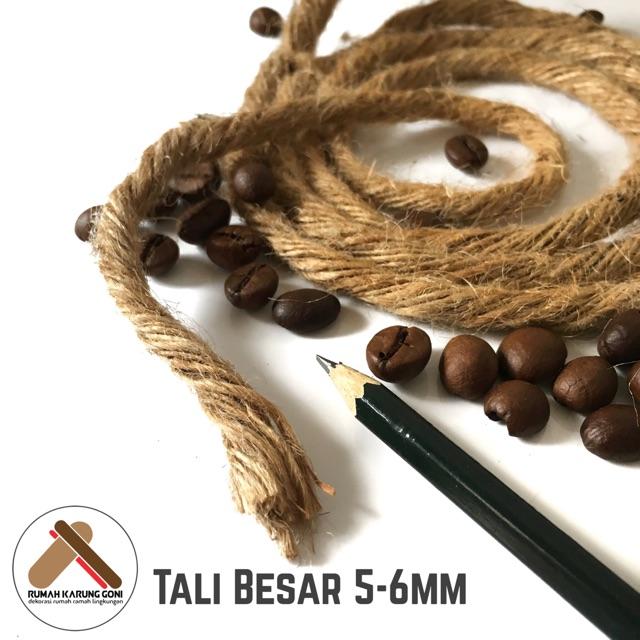 Tali Rami Tali Goni Besar Meteran 18 ply Untuk Kerajinan tangan Dekorasi Hampers Seserahan